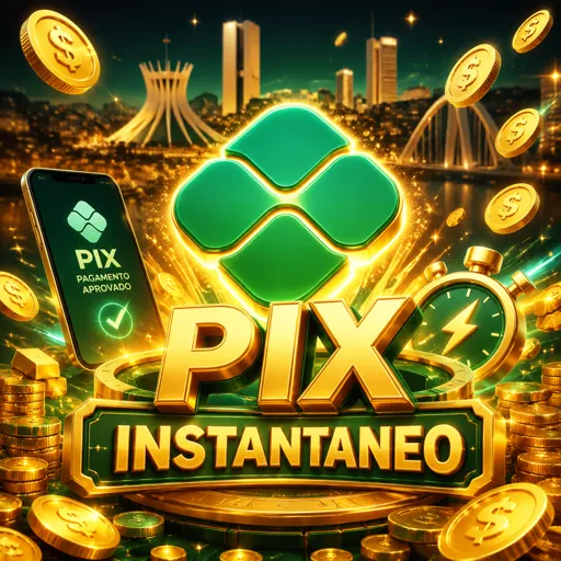 Confirmação de transferência PIX na tela do celular